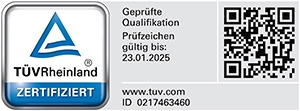 Gutachter für Schäden an Gebäuden (SAA) mit TÜV Rheinland geprüfter Qualifikation
